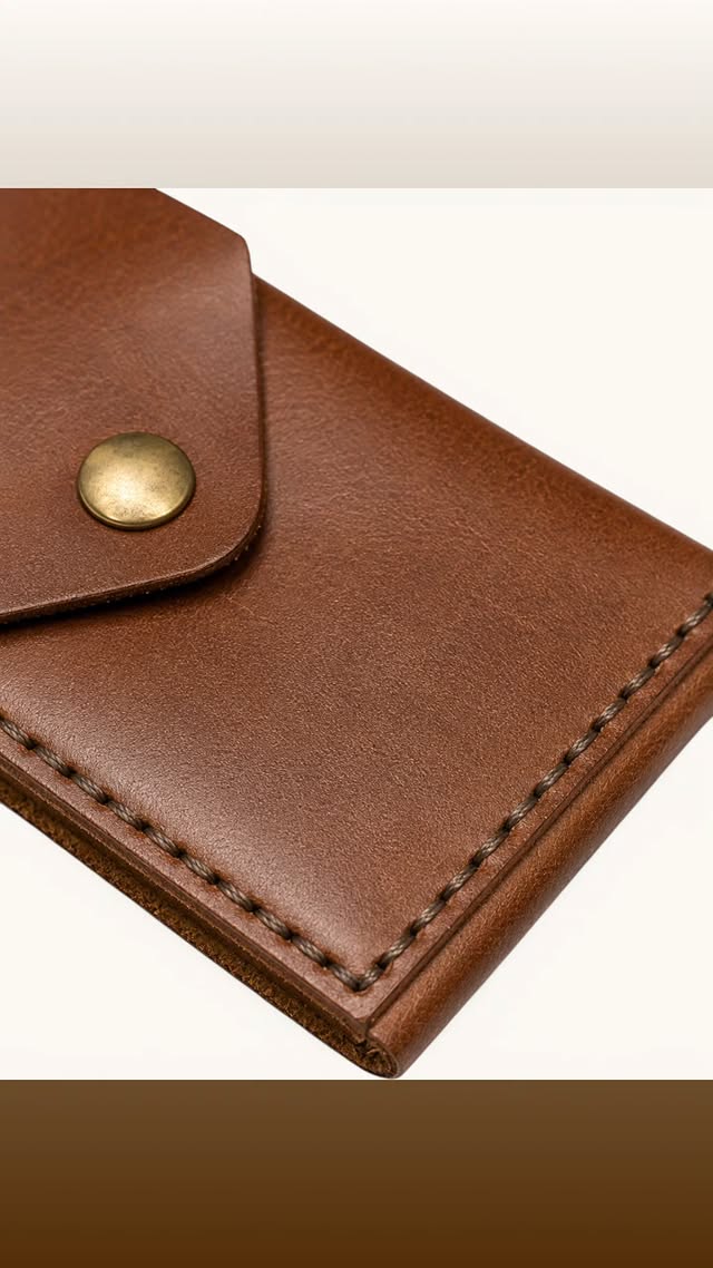 Leather Cash Holder Wallet