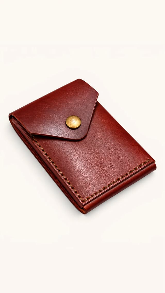 Leather Cash Holder Wallet