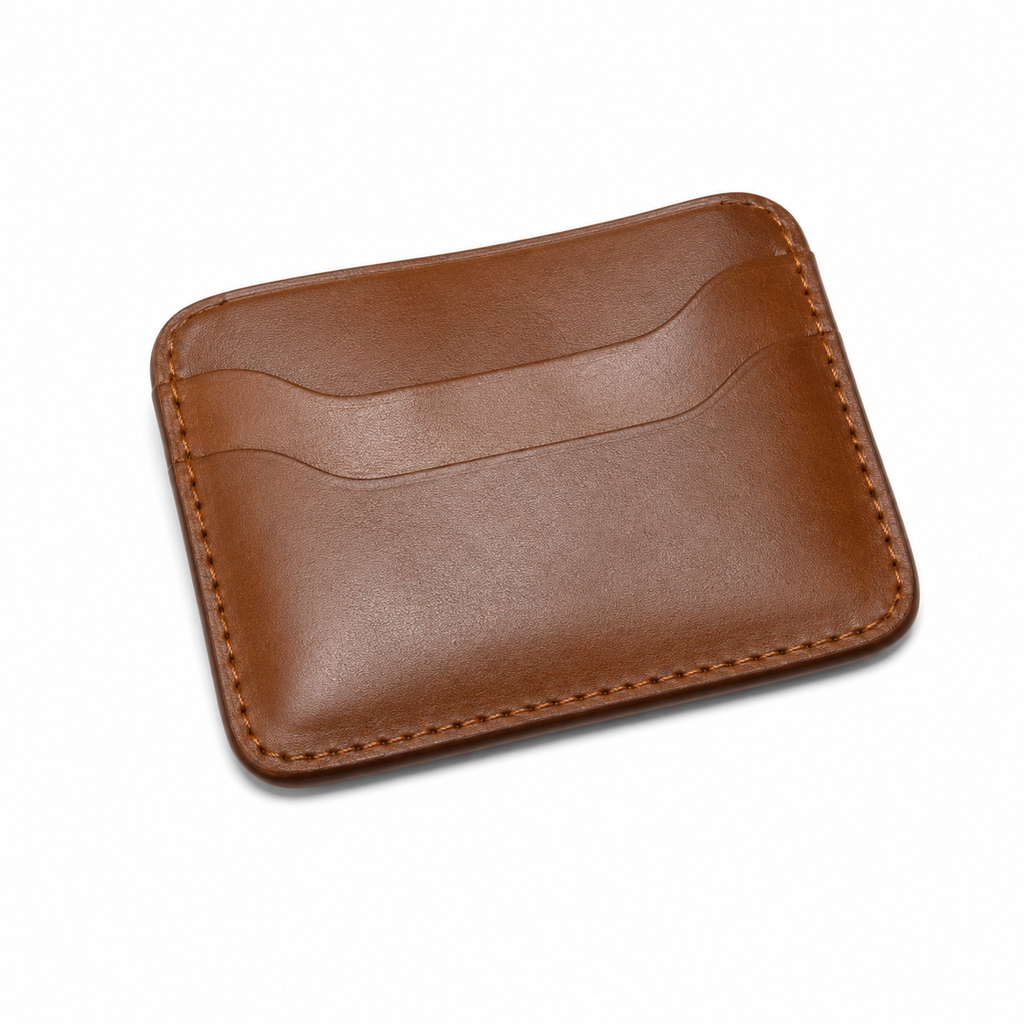Leather Card Holder - Handmade