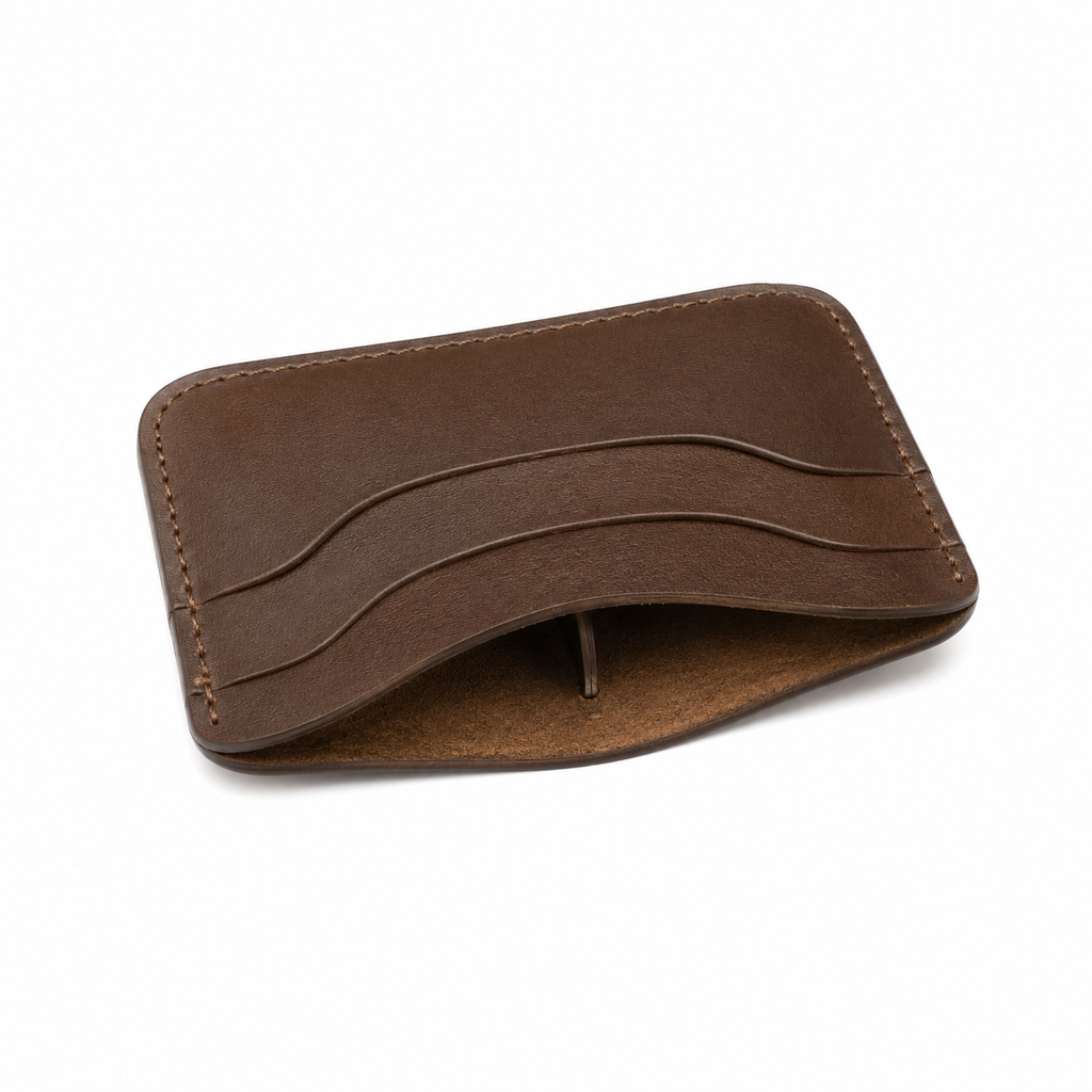 Leather Card Holder - Handmade