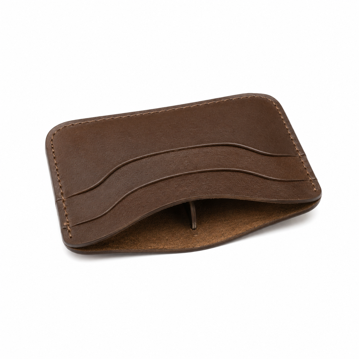 Leather Card Holder - Handmade