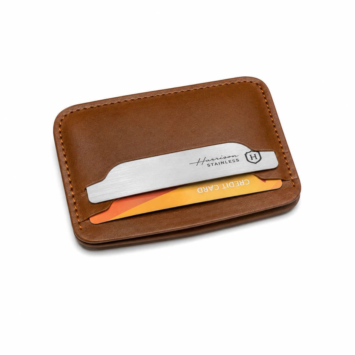 Leather Card Holder - Handmade