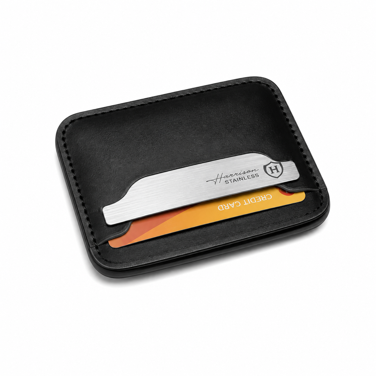 Leather Card Holder - Handmade