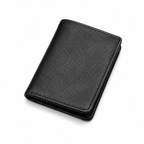 Trifold Mini Wallet - Milled Leather