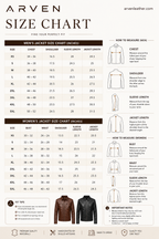 Brown Leather Puffer Vest