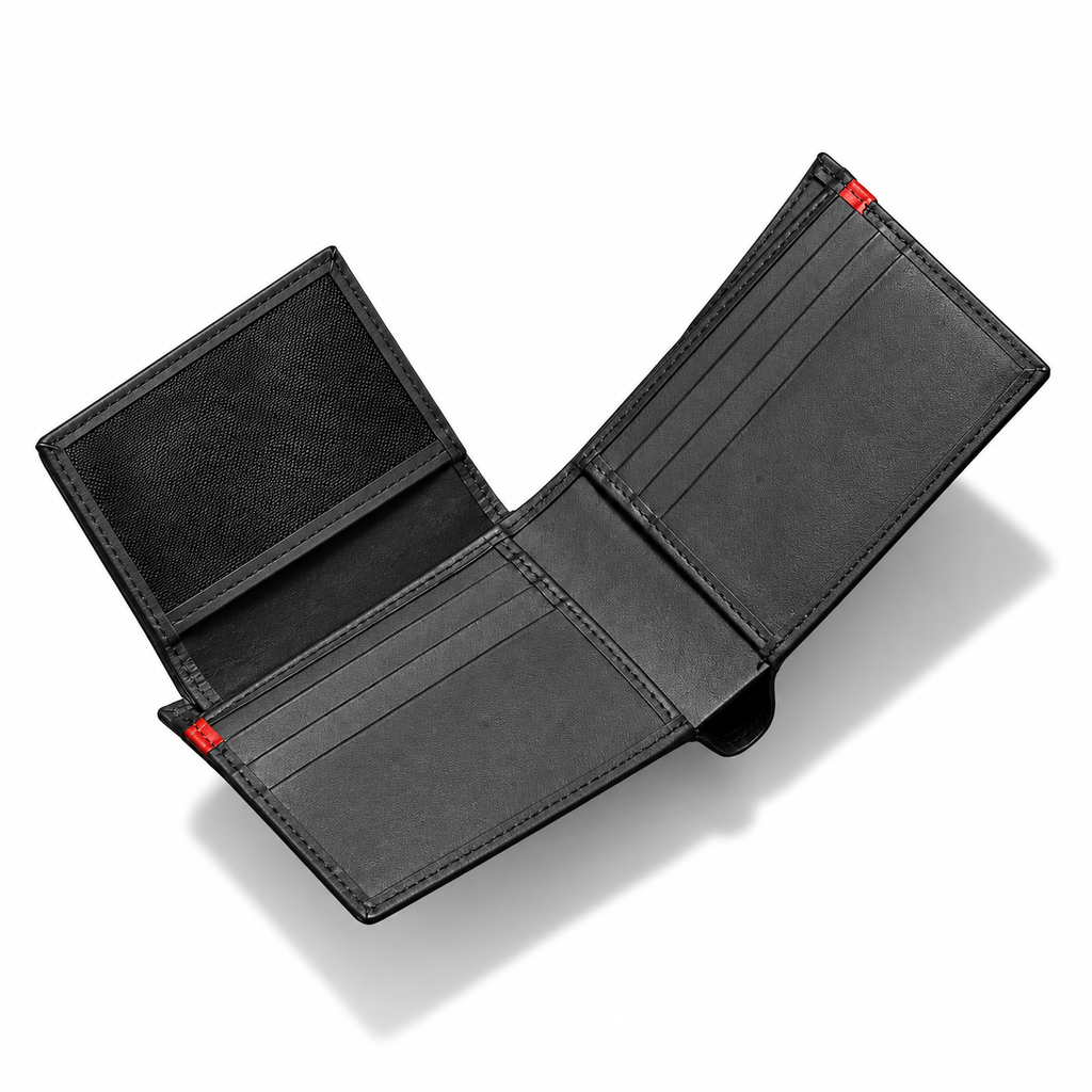 Red Stripe - Bilfold Wallet